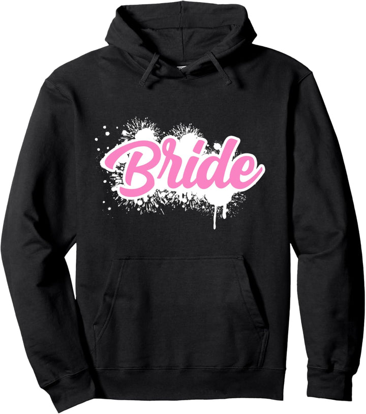 Bride Wedding Honeymoon Bachelorette Fiancée Funny Bride Pullover Hoodie