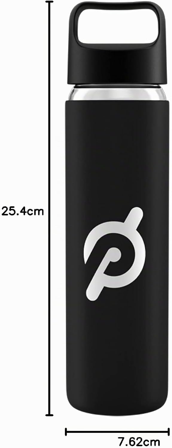 Peloton Trinkflasche, Wasserflasche für Sport und mehr Glass water bottle, Glass water bottle