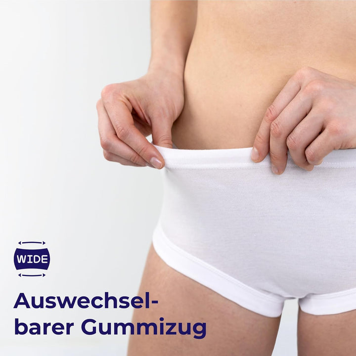 SES Taillenslip Damen Feinripp 5er Pack 38-56 - 100% Baumwolle, hohe Taille &amp; bequemer Weiches Bündc