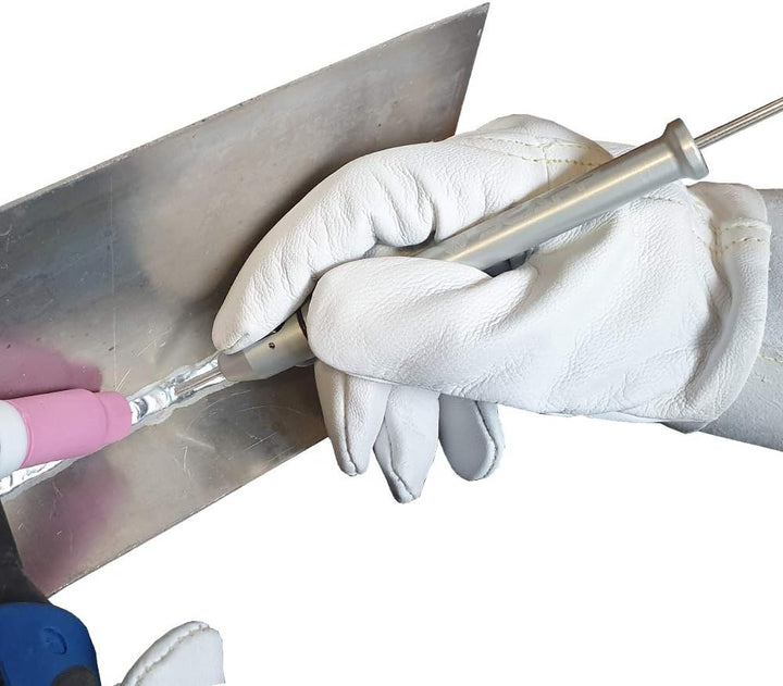 TIG-PEN II - WIG/TIG-Schweissdrahthalter Finger-Schweissdrahtzuführer (Silber), Silber