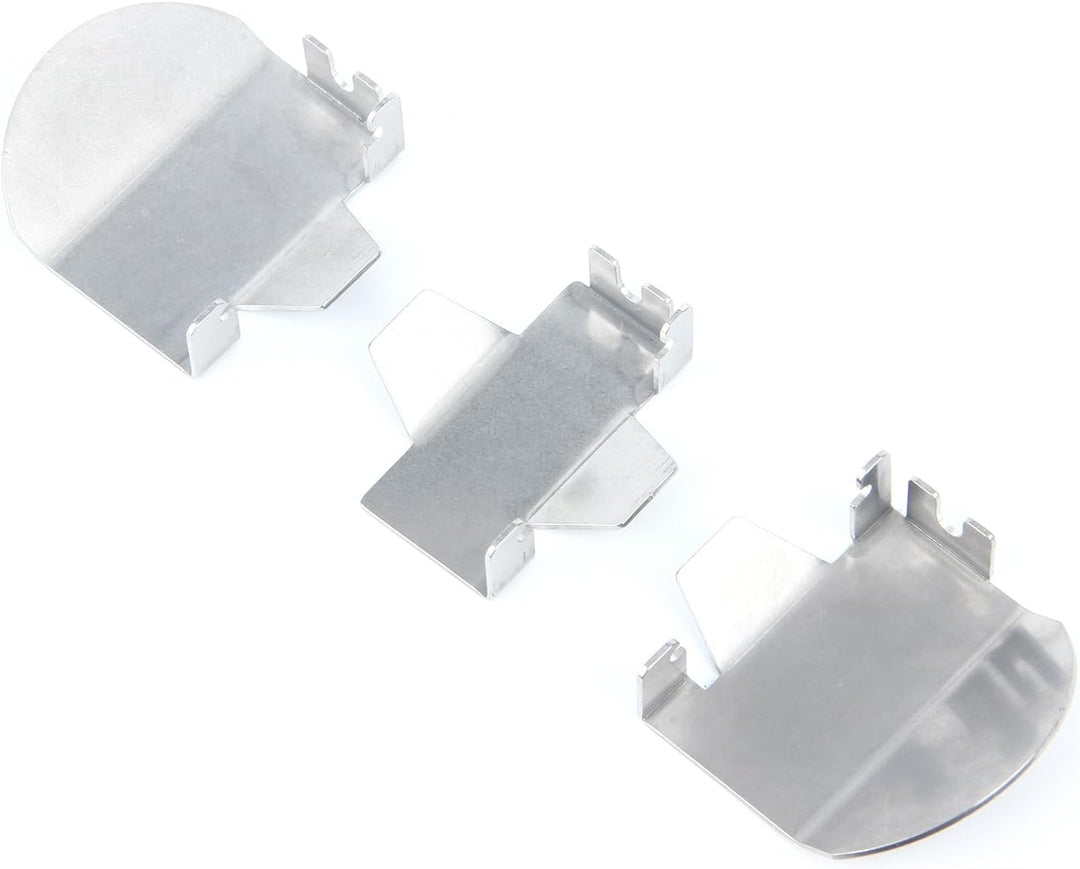 LCX Racing 1/10 RC Crawler Car Edelstahl Front & Rear & Middle Axle Guard Set Protector Armor for Tr