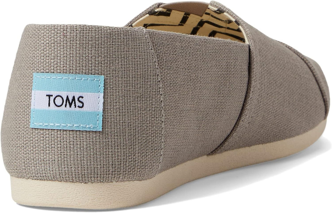 TOMS Herren Alpargata Heritage Canvas Flacher Slipper 42 EU Zement, 42 EU Zement