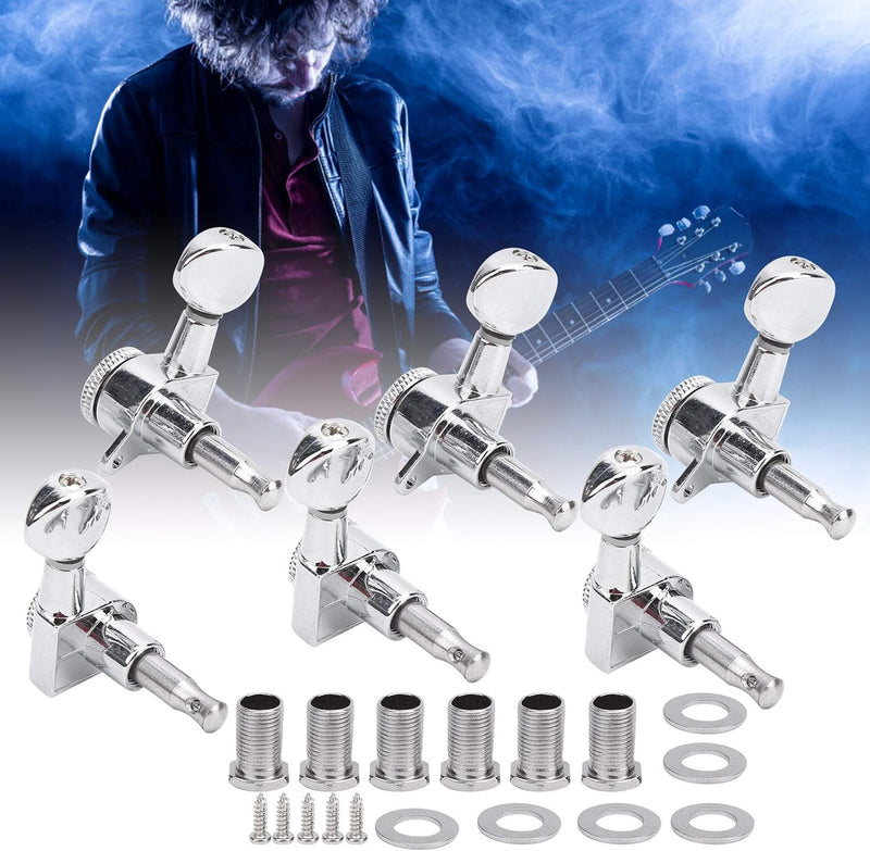 Semiclosed Saiten-Stimmwirbel,String Tuning Pegs Electric Guitar Locking Tuner Keys Guitar Accessory