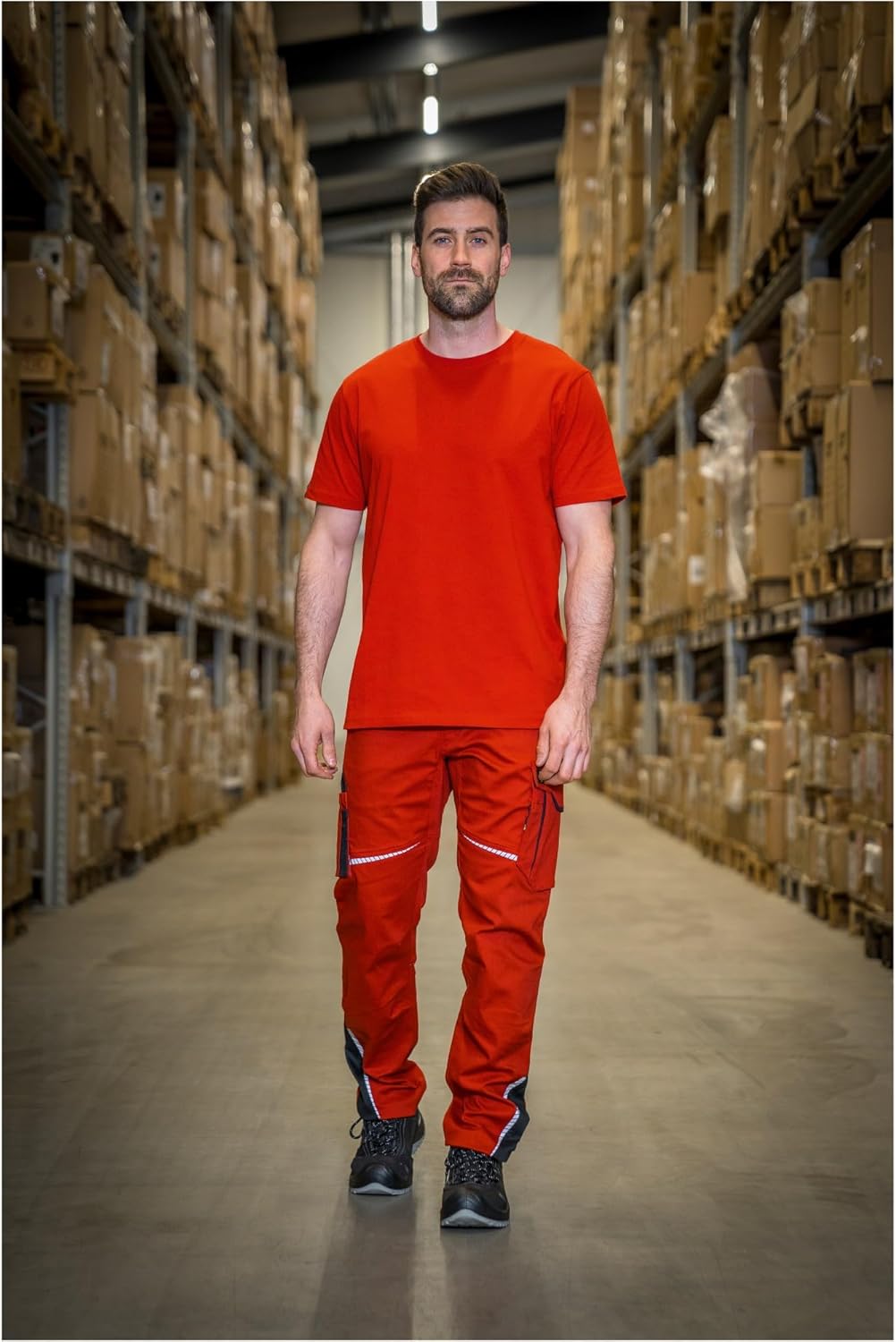 Leibwächter Casual-Line Herren Arbeitsshirt Baumwolle, Arbeits T-Shirt Kurzarm, T-Shirts für Herren