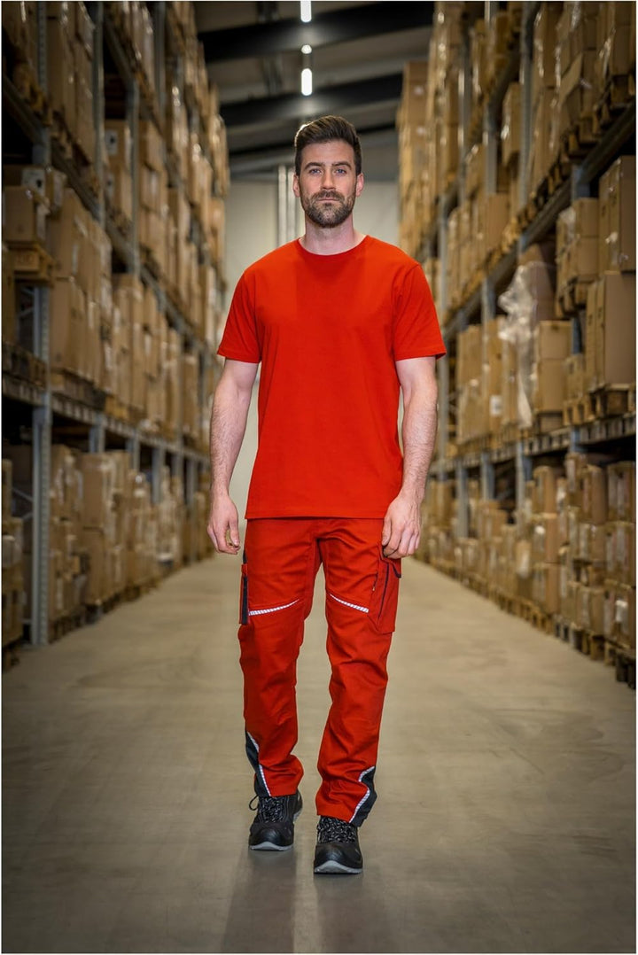 Leibwächter Casual-Line Herren Arbeitsshirt Baumwolle, Arbeits T-Shirt Kurzarm, T-Shirts für Herren