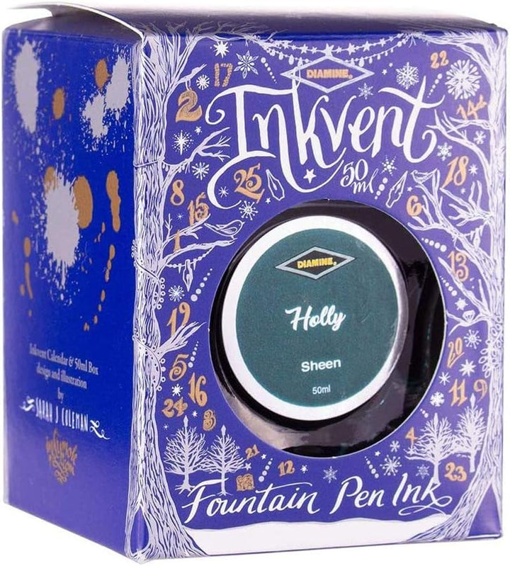Diamine Inkvender Holly Sheen Ink 50ml