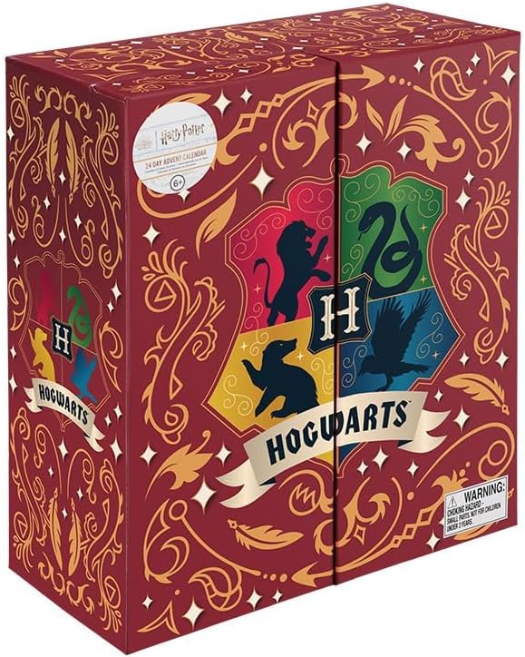 Harry Potter Hogwarts 24-Tage-Premium-Adventskalender – offiziell lizenzierte saisonale Dekoration f