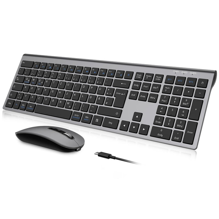 cimetech Bluetooth Tastatur Maus Set Kabellos für MacBook Air/MacBook Pro/iMac/iMac Pro/Mac, Bluetoo