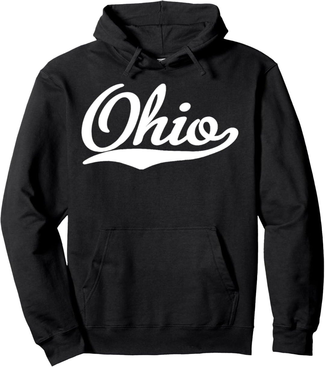 Ohio is my Home T-Shirt I Love My Ohio Home Script Ohio Tee Pullover Hoodie