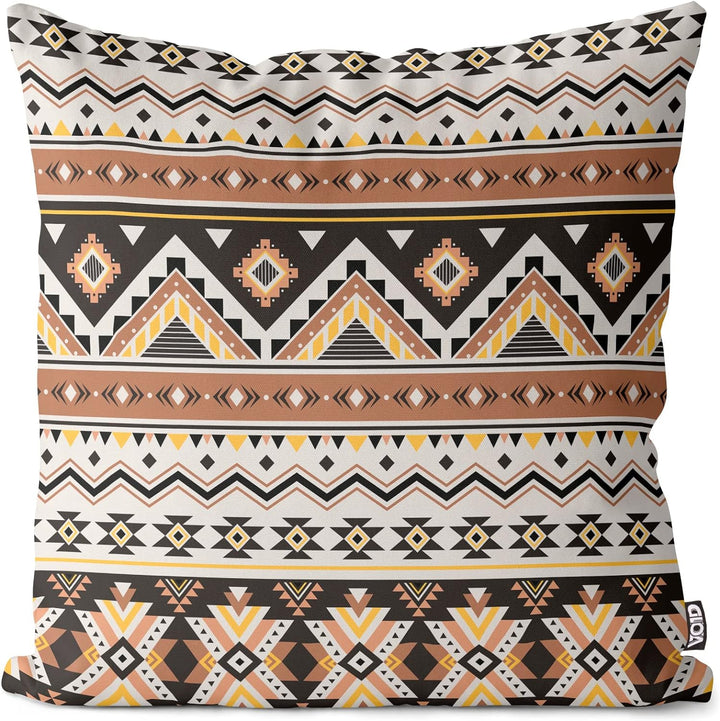 VOID Azteken Ethno Muster Kissenbezug Kissenhülle Sofakissen Kissen Deko Outdoor-Kissen Dekokissen,