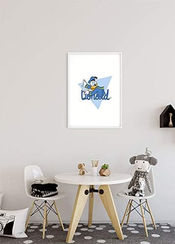 Disney Wandbild von Komar | Donald Duck Triangle | Kinderzimmer, Babyzimmer, Dekoration, Kunstdruck