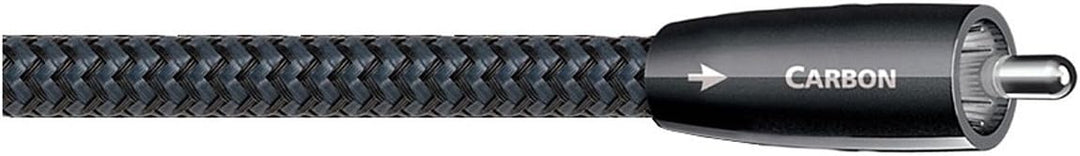 AudioQuest 3m Coax Carbon Koaxialkabel Schwarz – Koaxialkabel (3 m, Stecker/Stecker, Schwarz, 75 Ohm