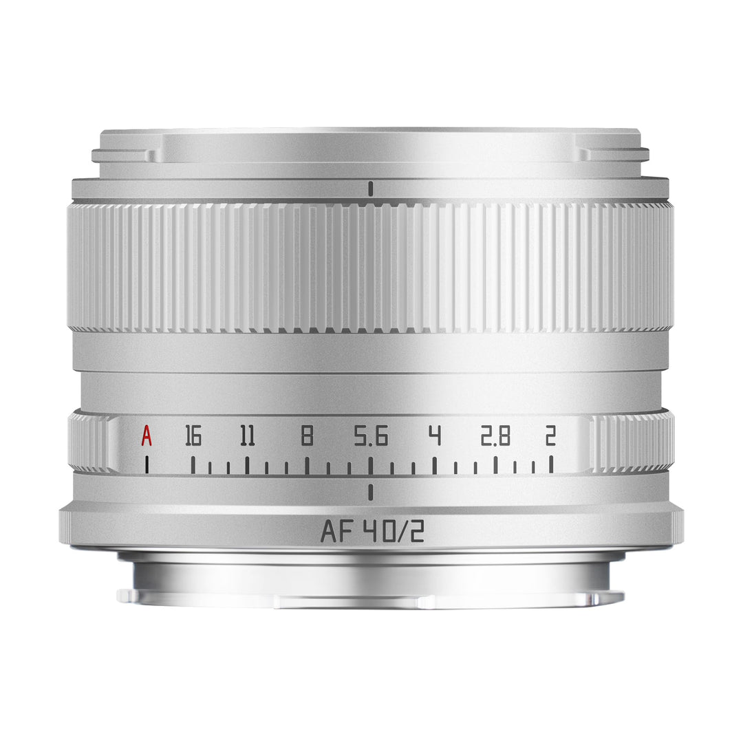 TTARTISAN AF 40 mm F2 Objektiv, Silberversion, Vollformat, automatischer Fokus, Spaziergang um das O