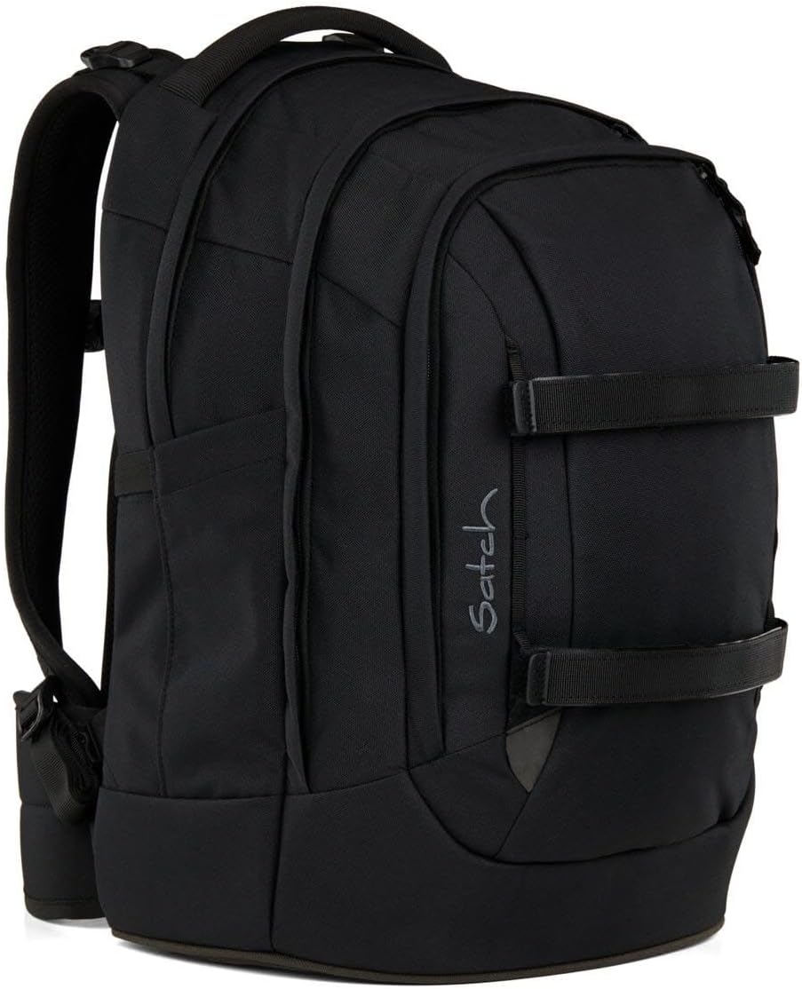 Satch Pack Schulrucksack Set 2tlg. inkl. Pencil Slider (Blackjack), Blackjack