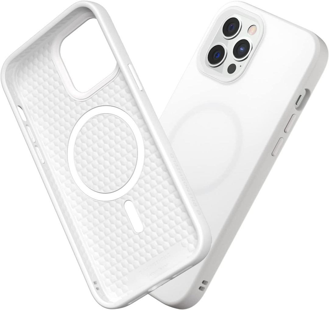 RhinoShield Case kompatibel mit [iPhone 12/12 Pro] | SolidSuit - MagSafe-kompatibel -Stossdämpfende