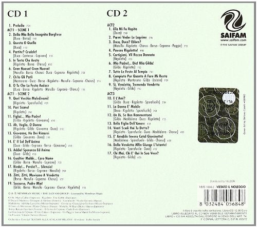 Rigoletto, Audio-CD