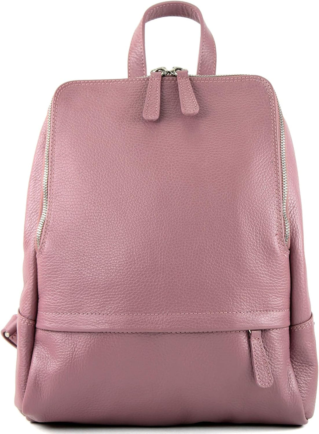 modamoda de - T138 - ital Damen Rucksacktasche aus Leder