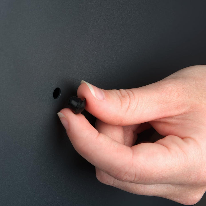 Zelsius Briefkasten Jordan mit Paketfach | pulverbeschichteter Stahl mit Edelstahl Elementen | RAL70