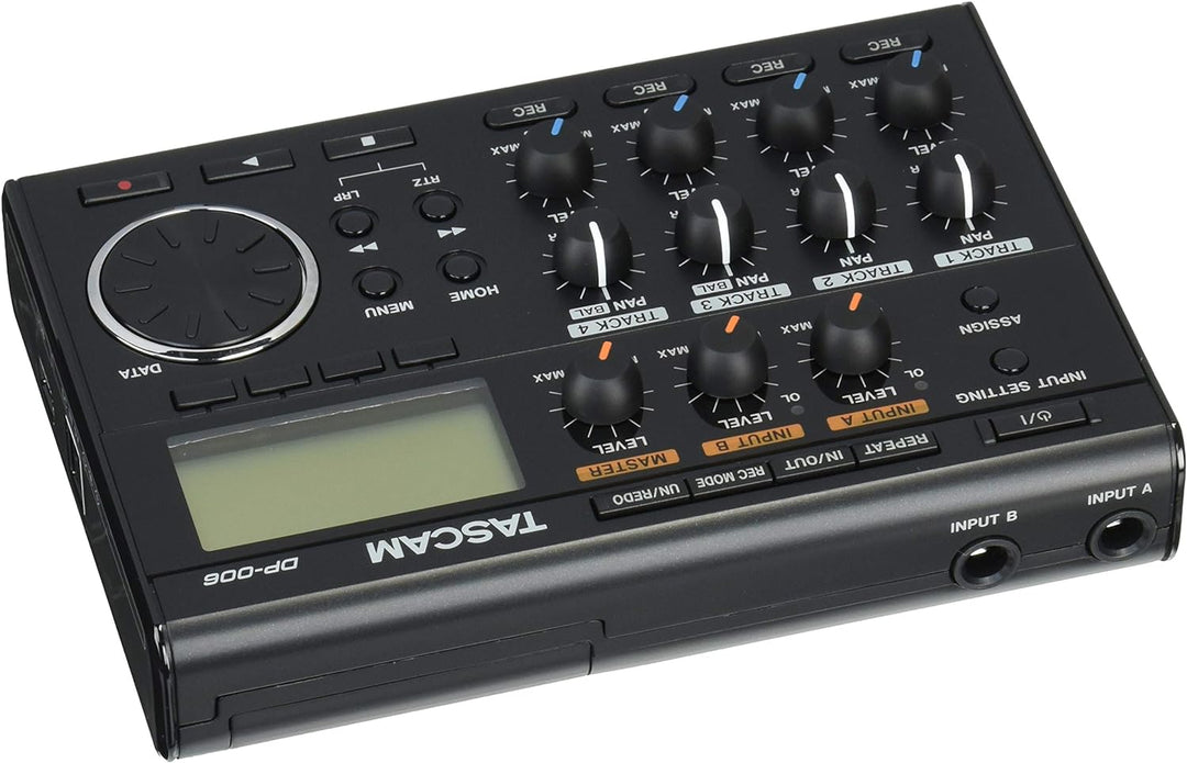 Tascam DP-006 – Digitales 6-Spur-Pocketstudio & PS-P520U Netzteil Bundle mit PS-P520U Netzteil, Bund