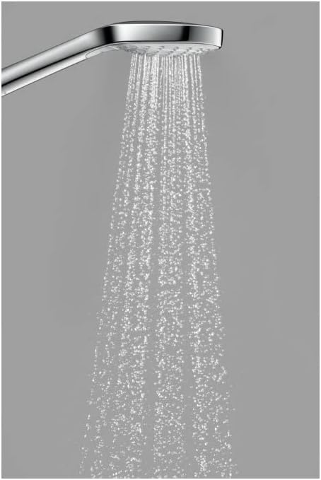 hansgrohe Duschkopf Croma Select S, Duschbrause wassersparend, 3 Strahlarten, Antikalk-Funktion, Wei