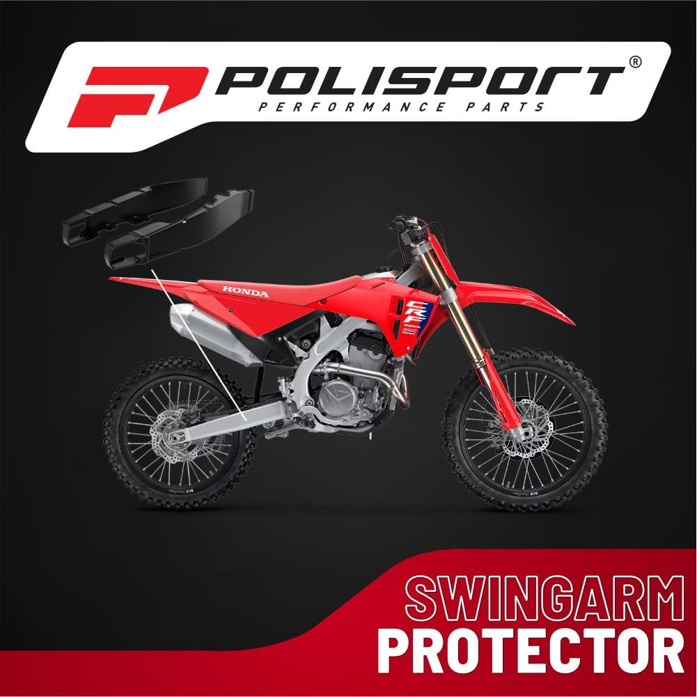 POLISPORT 8471300001 - Robuster und langlebiger Polyamid-Schwingenschutz, einfach zu montieren kompa