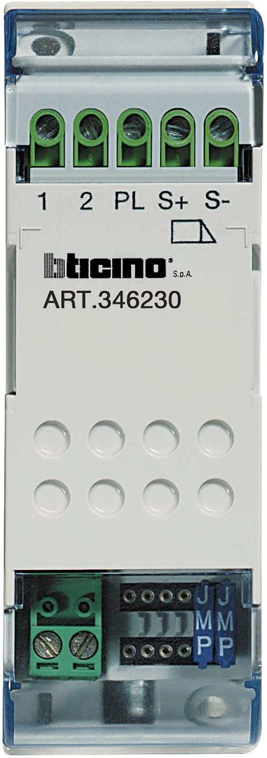 BTICINO, Reiheneinbau-Türöffnerrelais für Sfera Audio- und Video-Türsprechanlagen, 2-Draht , 346230
