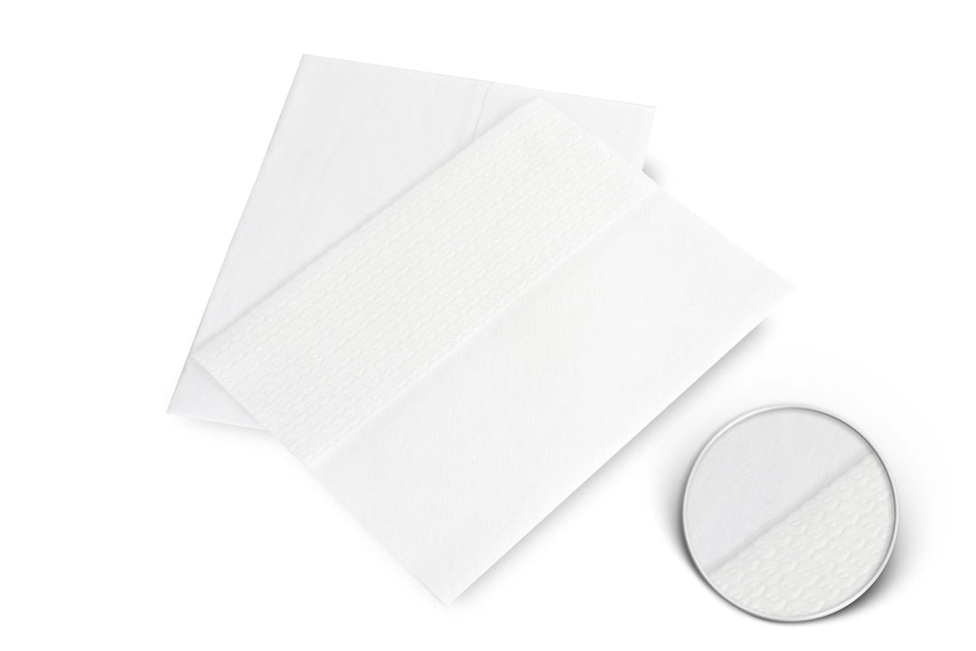 Funny Airlaidtücher, weiss, 40 x 30 cm, , 4er Pack (4 x 50 Stück)