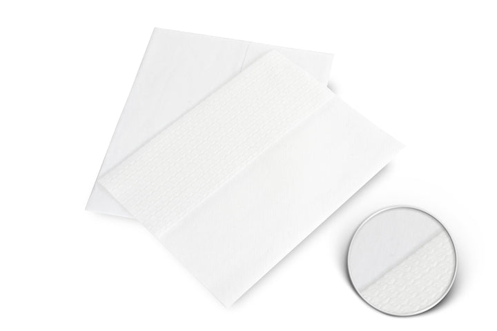 Funny Airlaidtücher, weiss, 40 x 30 cm, , 4er Pack (4 x 50 Stück)