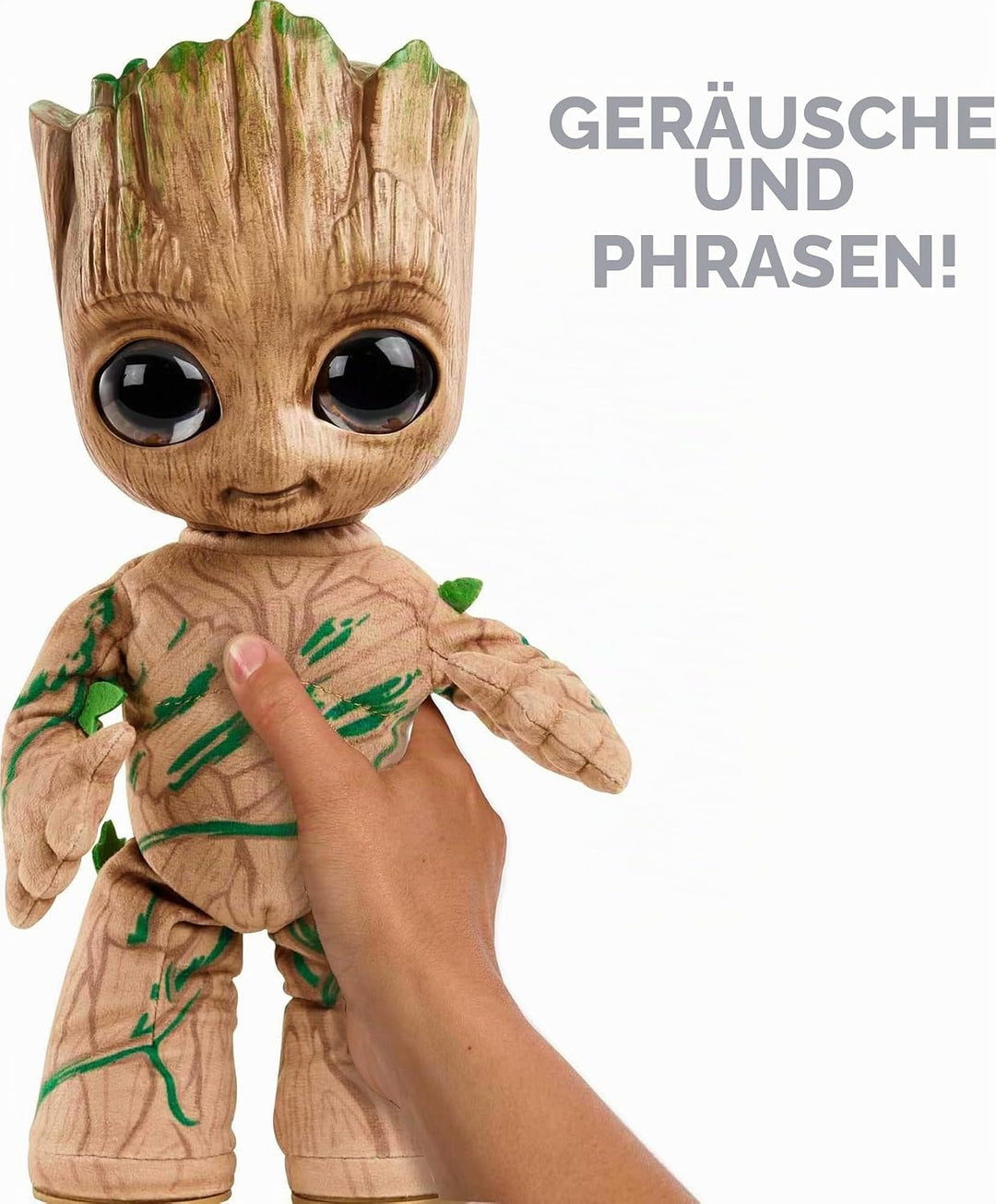 Mattel Marvel I Am Groot: Groovin' Groot Plush (Excl.) (HJM23)