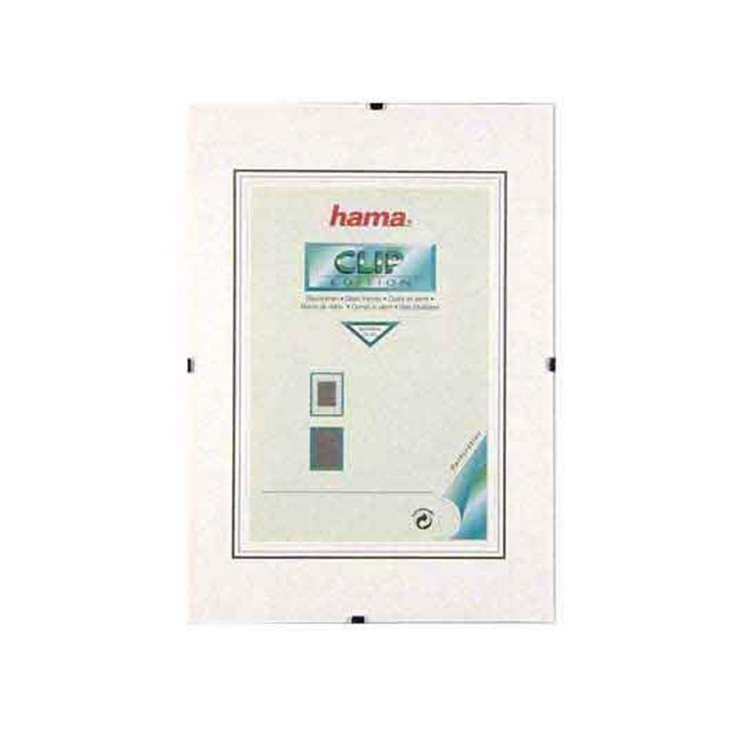 hama Rahmenloser Bildhalter "Clip-Fix", 60 x 80 cm, Normal/63046 60x80