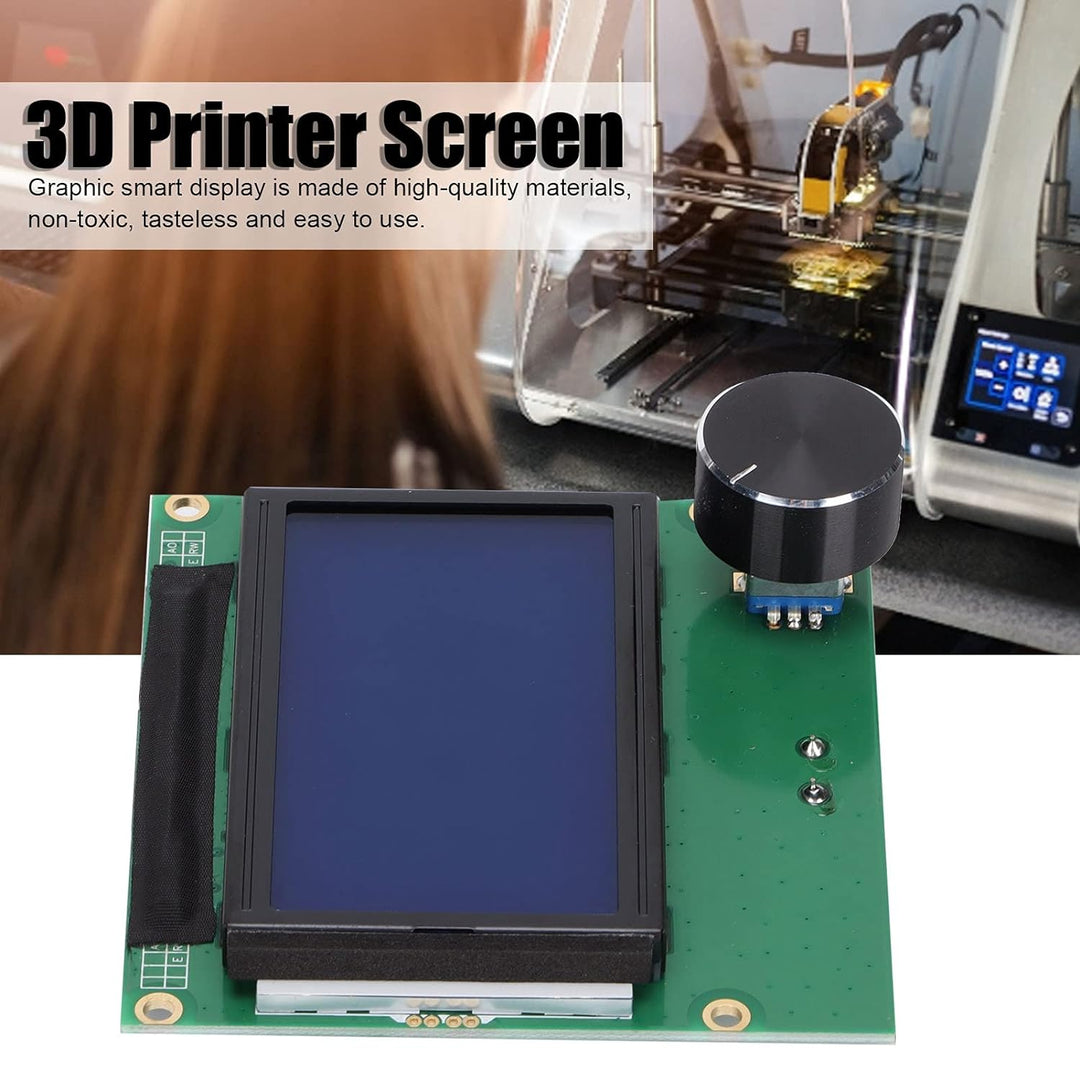 3D Printer Kit Smart Parts LCD Display Motherboard Blue Screen Modul für Zubehör der Ender 3 Serie,