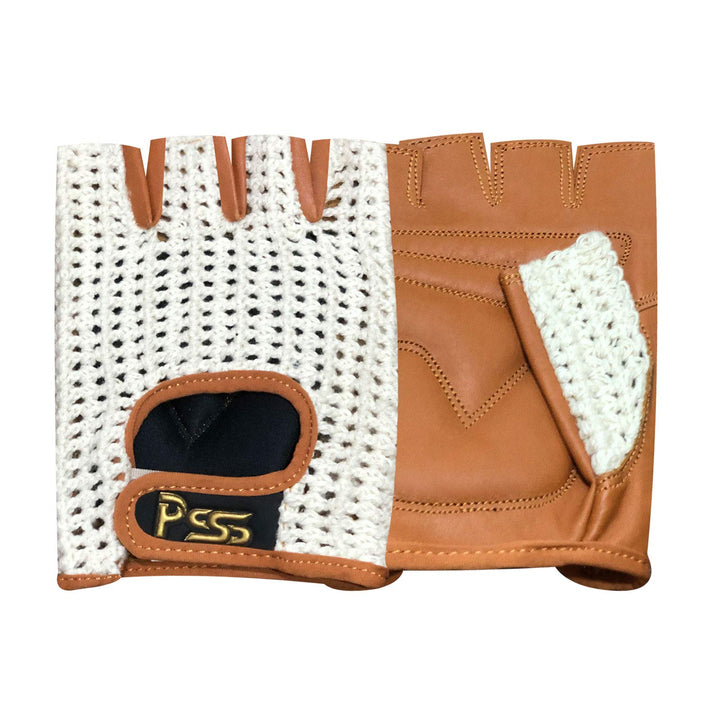 Prime Fingerlose Netzhandschuhe Gepolsterte Handschuhe Biker Fitness Gym Body Building Gewichtheben
