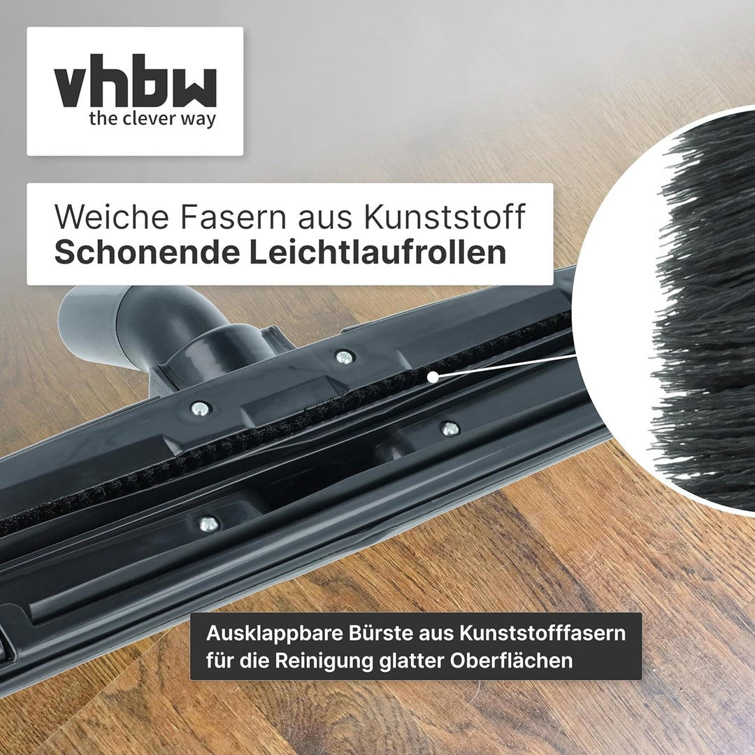 vhbw Bodendüse für Teppiche kompatibel mit Hitachi CV-300 P, CV-3300, CV-3200, CV-400P eco, CV-400 e
