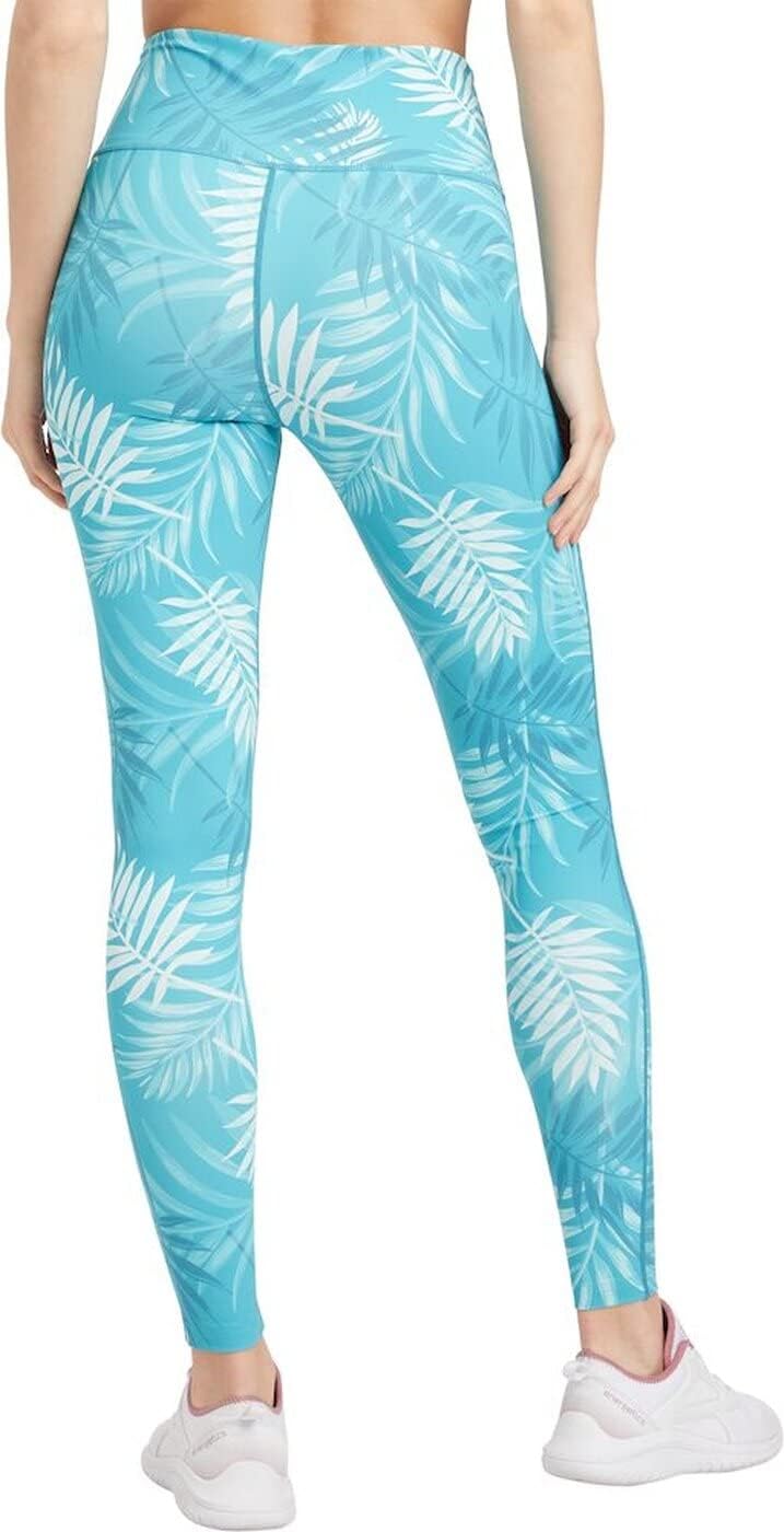 ENERGETICS Damen Leggings 40 Aop-/Blue Aqua/Mint, 40 Aop-/Blue Aqua/Mint