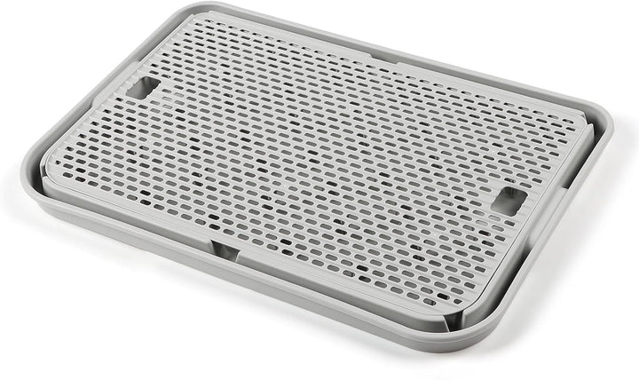 grosse Katzentoilette Rampe Matte, 42x30CM Katzentreppe, Katzenstreu Catcher für automatische selbst