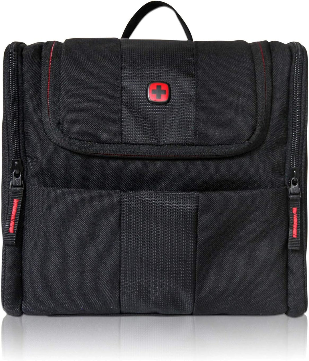 WENGER Reise Kulturtasche zum Aufhängen für Damen und Herren, grosser Kulturbeutel mit 7 Liter Fassu
