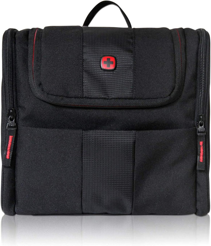 WENGER Reise Kulturtasche zum Aufhängen für Damen und Herren, grosser Kulturbeutel mit 7 Liter Fassu