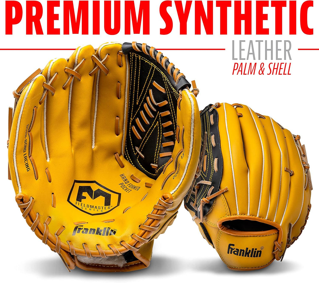 Franklin Sports Field Master Series Baseballhandschuh, 33 cm Linke Hand Wurf