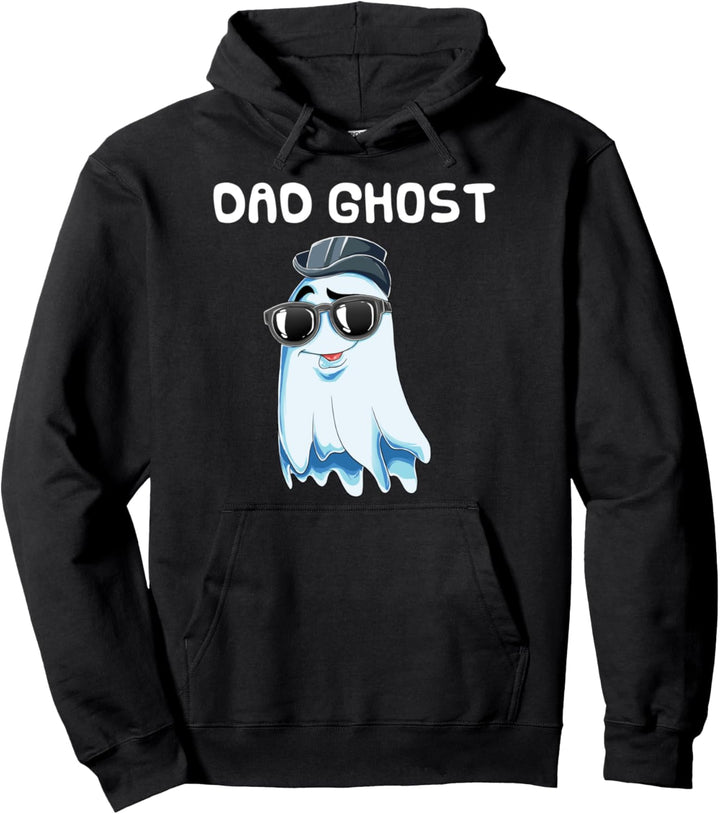 Dad Ghost Family Matching Halloween Costumes Outfit Gift Pullover Hoodie