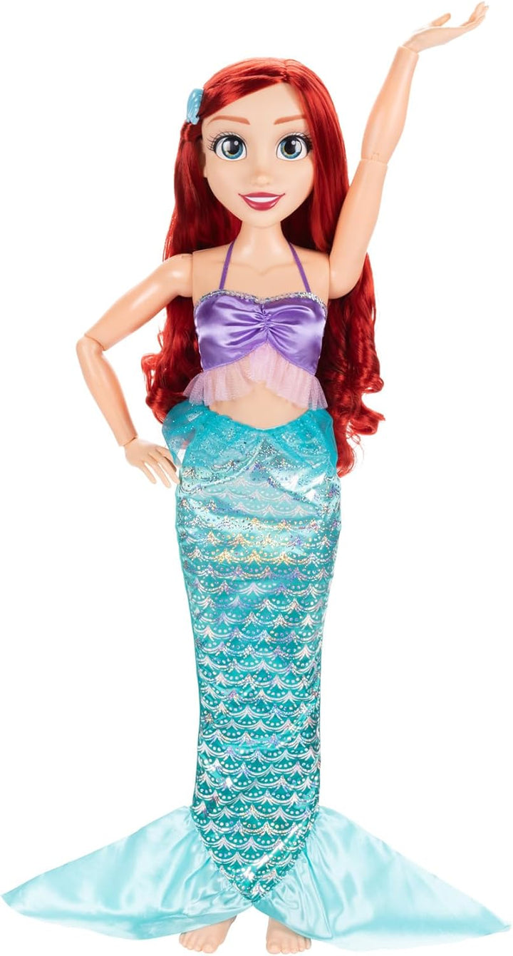 Disney Princess Playdate Arielle Puppe mit Zubehör, 80cm, Arielle