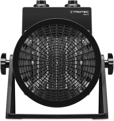 TROTEC Keramik Heizlüfter TDX 19 – Heizleistung 1,5 kW / 3 kW – Luftmenge 200 m³/h – Heizung, 3 kW