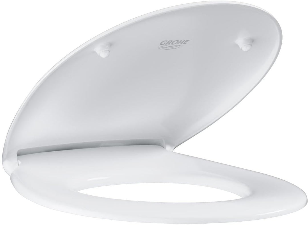 GROHE Bau Keramik | WC-Sitz aus Duroplast ohne Soft Close | 39492000, Weiss, WC-Sitz