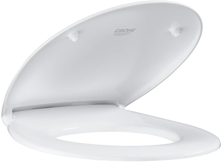 GROHE Bau Keramik | WC-Sitz aus Duroplast ohne Soft Close | 39492000, Weiss, WC-Sitz