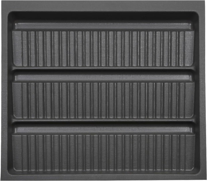 ORGA-BOX 2 Gewürzeinsatz Tiefe: 461 x Breite: 509 mm anthrazit mit Canvas Struktur für 60er Nobilia