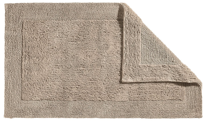 Erwin Müller Badematte, Badteppich Uni Serie Stuttgart Taupe Grösse 70x120 cm - extra dick, hohe Sau