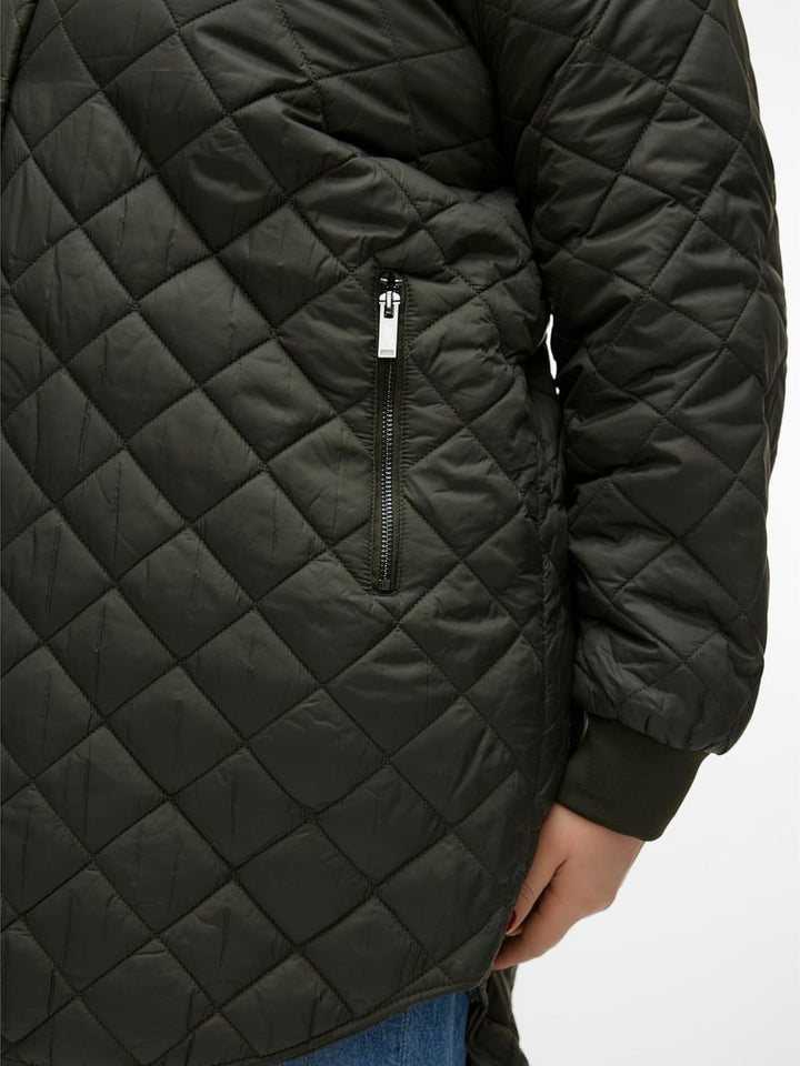 VERO MODA Female Mantel VMHAYLE Steppjacke, Grau / Peat