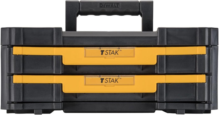 DEWALT DWST17804 TSTAK IV Doppel-Schubladen Koffer mit 2 Schubladen, Koffer mit 2 Schubladen