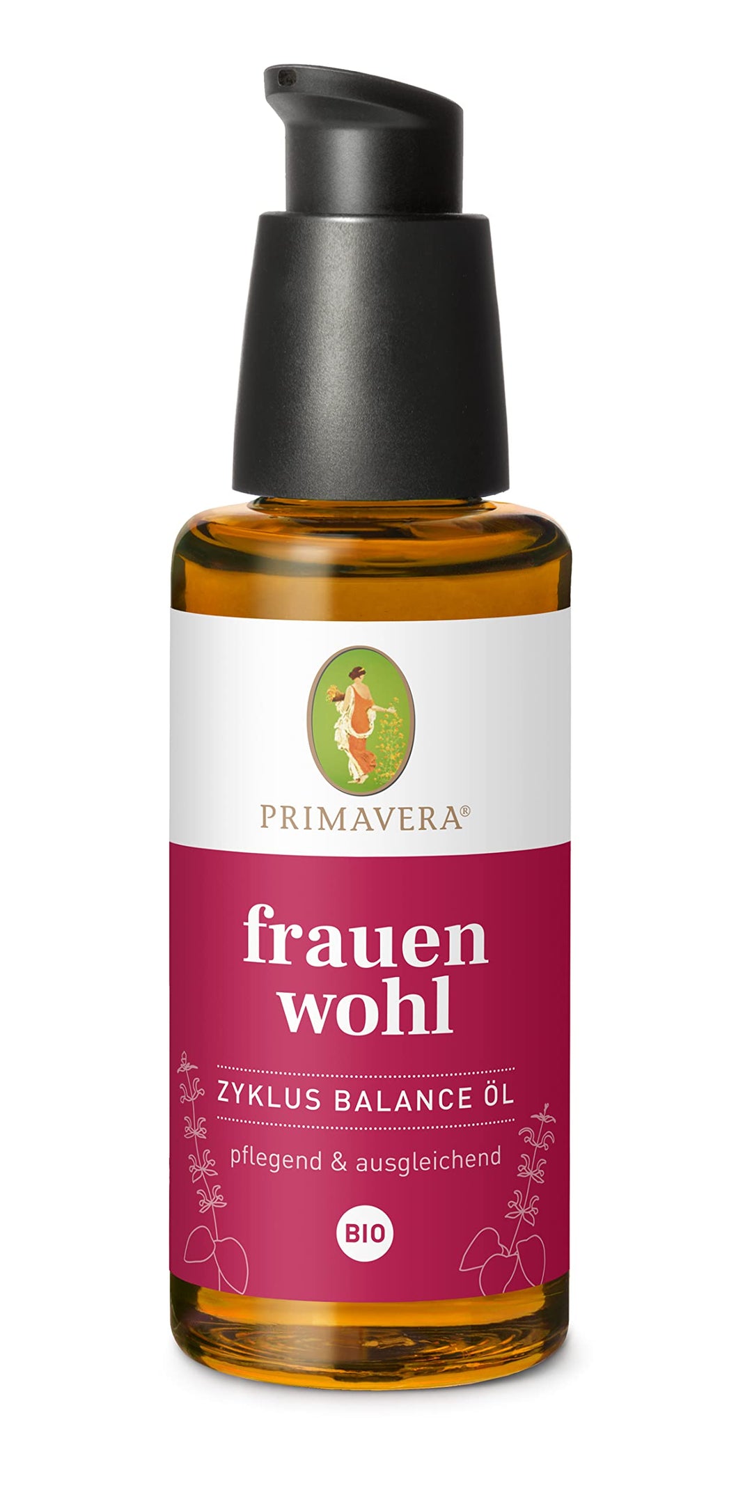PRIMAVERA Frauenwohl Zyklus Balance Öl bio 50 ml - pflegendes Körperöl - Aromatherapie - ausgleichen