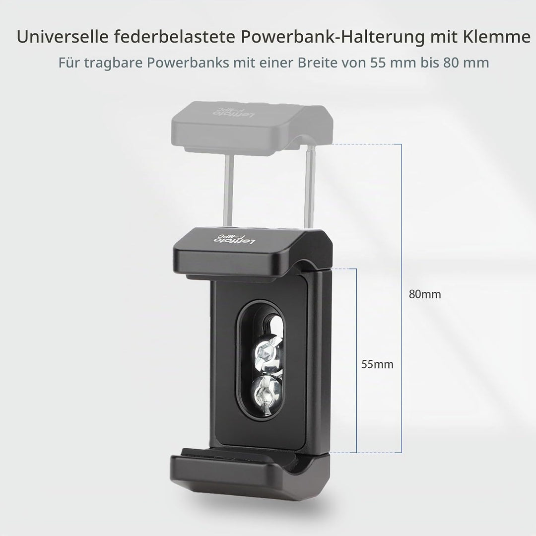 Leftfoto SSD T7 Halterung SSD T5 Halterung für Samsung SanDisk SSD T5, universelle federbelastete Ha