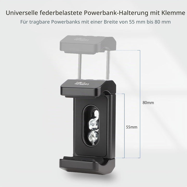 Leftfoto SSD T7 Halterung SSD T5 Halterung für Samsung SanDisk SSD T5, universelle federbelastete Ha